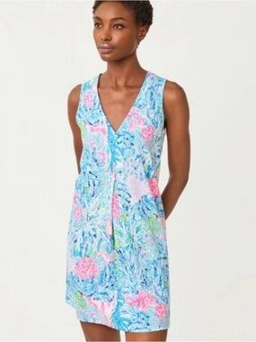 Lilly Pulitzer Amina Dress Sink Or Swim NWT Size XL
